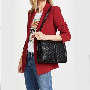 Rebecca Minkoff Quilted Leather Jumbo Love Bag 🖤